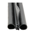 Ap Products AP Products 018-478 Black Double Bulb Seal with Wiper - 2" x 2.25" x 28' 018-478